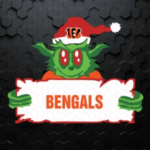 modern and bold with playful elements Bengals classic SVG design showing excitement for Cricut and Silhouette cutting machines