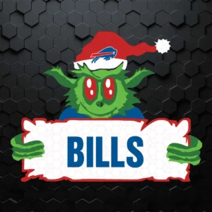 Happy Christmas Day With Buffalo Bills SVG Digital Download