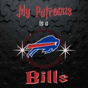 Harry Potter My Patronus Is A Buffalo Bills SVG Nfl Logo