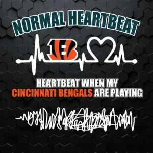 modern and bold with a playful twist Bengals classic SVG design showing excitement for Cricut and Silhouette cutting machines