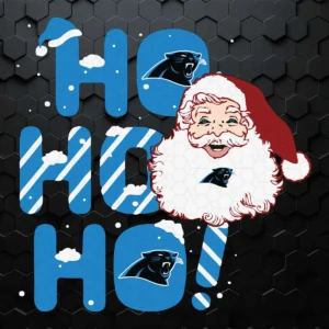 Hohoho Xmas Carolina Panthers Nfl Santa Claus SVG Cricut File