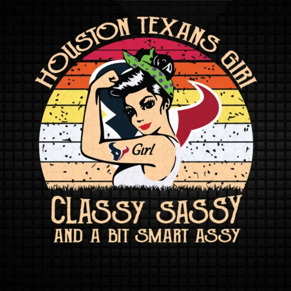 vintage with a playful twist Texans classic SVG design showing pride for Cricut and Silhouette cutting machines