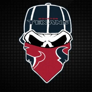 bold and modern with a hint of vintage elements Texans skull SVG design showing pride for Cricut and Silhouette cutting machines