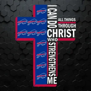 I Can Do All Things Through Christ Buffalo Bills SVG
