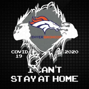 modern with a bold, graphic approach Broncos logo SVG design showing excitement and pride for Cricut and Silhouette cutting machines