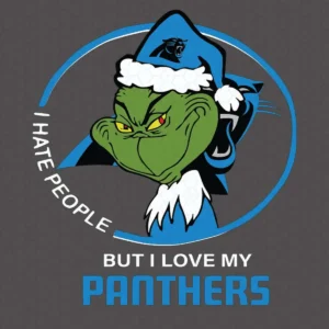 I Hate People But I Love My Carolina Panthers SVG