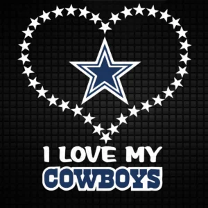 modern with a touch of vintage flair Cowboys classic SVG design showing pride for Cricut and Silhouette cutting machines