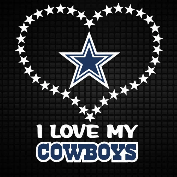 modern with a touch of vintage flair Cowboys classic SVG design showing pride for Cricut and Silhouette cutting machines