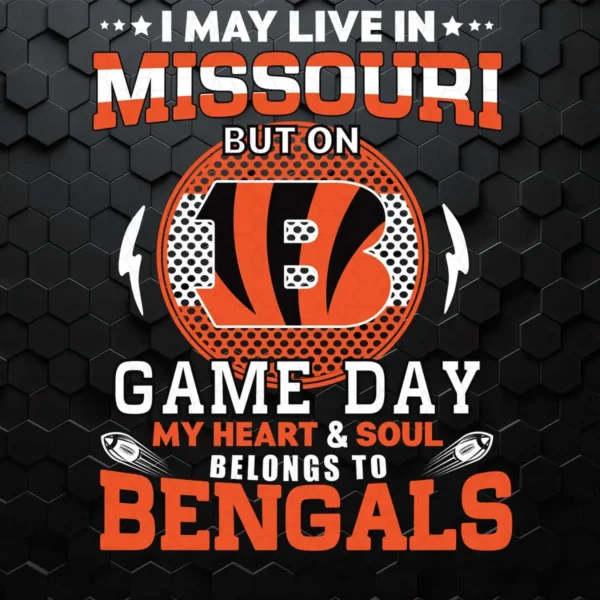 bold and modern with a touch of vintage flair Bengals classic SVG design showing excitement and loyalty for Cricut and Silhouette cutting machines