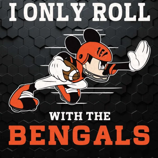 bold and playful with a modern twist Bengals classic SVG design showing excitement for Cricut and Silhouette cutting machines