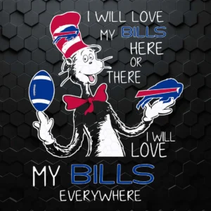 I Will Love My Buffalo Bills And Dr Seuss SVG Nfl Logo Sports