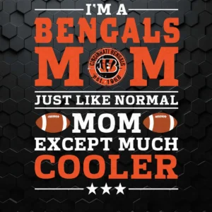 bold and modern with a playful twist Bengals classic SVG design showing pride and camaraderie for Cricut and Silhouette cutting machines