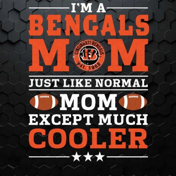 bold and modern with a playful twist Bengals classic SVG design showing pride and camaraderie for Cricut and Silhouette cutting machines