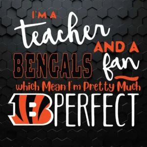modern and bold with playful typography Bengals classic SVG design showing excitement and pride for Cricut and Silhouette cutting machines