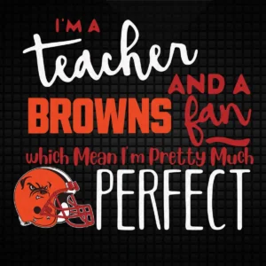 modern with a playful twist Browns classic SVG design showing pride for Cricut and Silhouette cutting machines