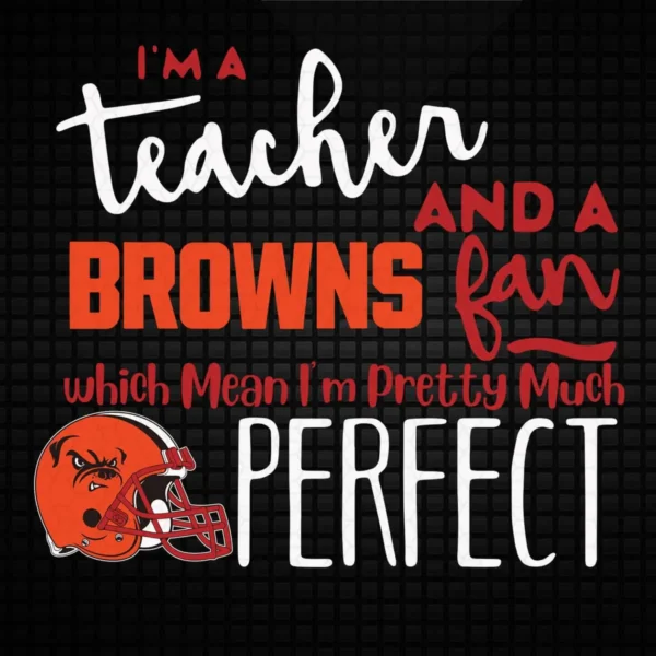modern with a playful twist Browns classic SVG design showing pride for Cricut and Silhouette cutting machines