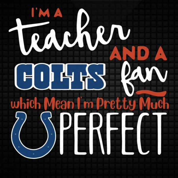 modern with a playful twist Colts classic SVG design showing joy and pride for Cricut and Silhouette cutting machines