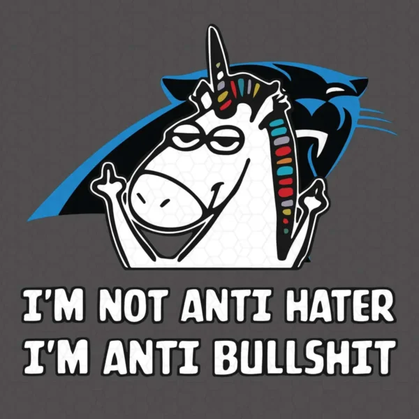 I'm Not Anti Hater Carolina Panthers SVG