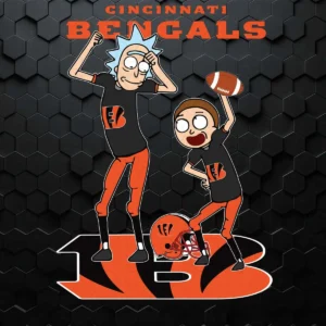 modern and bold with a playful twist Bengals classic SVG design showing excitement and camaraderie for Cricut and Silhouette cutting machines