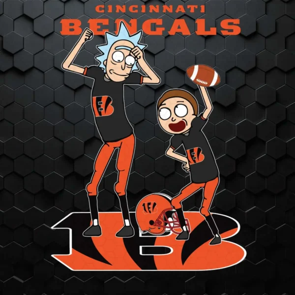 modern and bold with a playful twist Bengals classic SVG design showing excitement and camaraderie for Cricut and Silhouette cutting machines