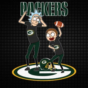 modern with a playful twist, incorporating cartoon elements Packers classic SVG design showing joy and excitement for Cricut and Silhouette cutting machines
