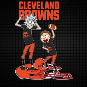modern with a playful twist, incorporating pop culture elements Browns classic SVG design showing joy and nostalgia for Cricut and Silhouette cutting machines