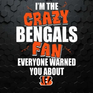 bold and modern with a playful twist Bengals classic SVG design showing excitement for Cricut and Silhouette cutting machines
