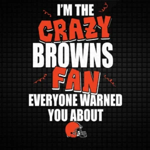 bold and modern with a playful twist Browns classic SVG design showing pride and humor for Cricut and Silhouette cutting machines