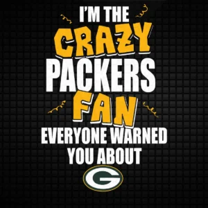 bold and modern with a playful twist Packers classic SVG design showing excitement and pride for Cricut and Silhouette cutting machines