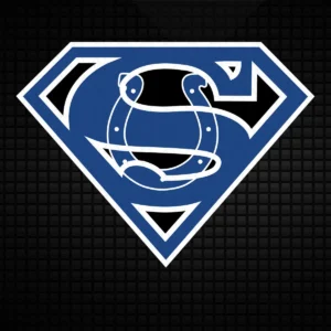 modern with a bold graphic influence Colts logo SVG design showing pride for Cricut and Silhouette cutting machines