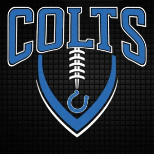 modern with a bold and sporty aesthetic Colts logo SVG design showing excitement and pride for Cricut and Silhouette cutting machines