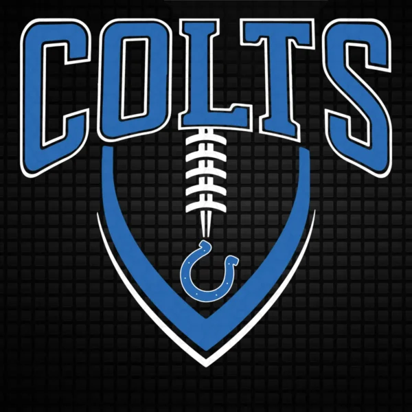modern with a bold and sporty aesthetic Colts logo SVG design showing excitement and pride for Cricut and Silhouette cutting machines