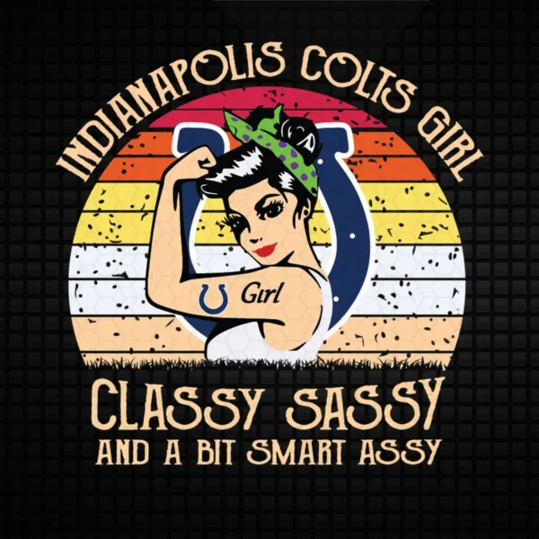 vintage with a playful twist Colts classic SVG design showing pride and nostalgia for Cricut and Silhouette cutting machines