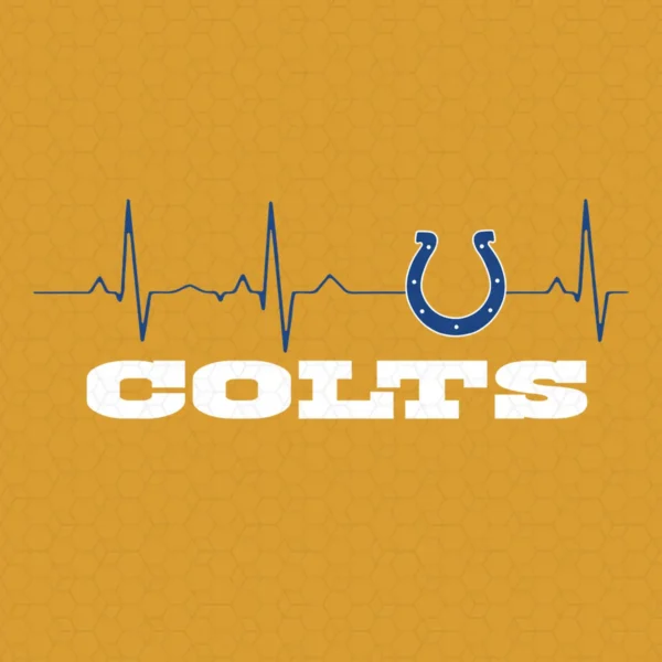 modern with a vintage touch Colts classic SVG design showing excitement and nostalgia for Cricut and Silhouette cutting machines