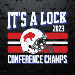 It's A Lock Buffalo Conference Champs NFL Super Bowl SVG