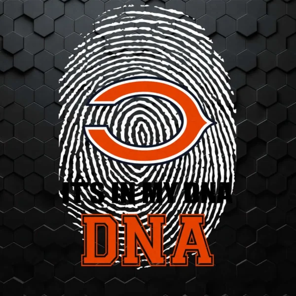 It's In My DNA Bears NFL Football Vector SVG