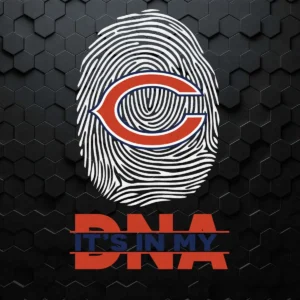 It's In My DNA Chicago Bears SVG NFL Team American Football