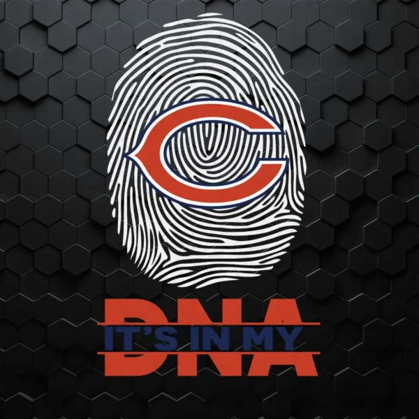 It's In My DNA Chicago Bears SVG NFL Team American Football