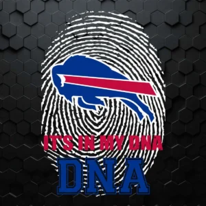 It's In My Dna Bills Nfl Football Vector SVG Cut File