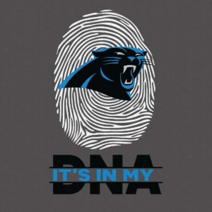It's In My Dna Carolina Panthers Fingerprint SVG
