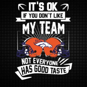bold and modern with a touch of vintage flair Broncos classic SVG design showing pride for Cricut and Silhouette cutting machines
