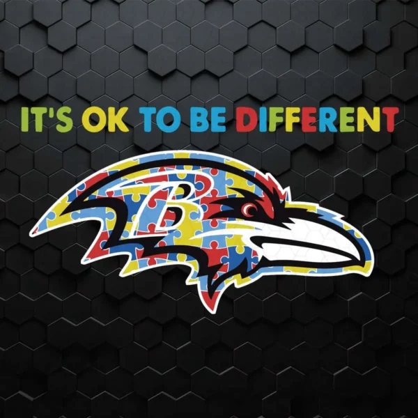 It's Ok To Be Different SVG Baltimore Ravens NFL Super Bowl