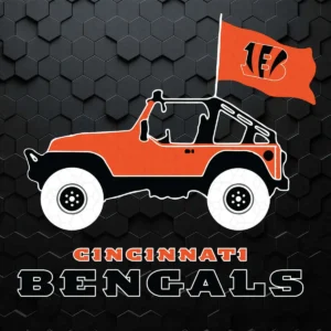 modern and bold with a playful twist Bengals logo SVG design showing excitement and pride for Cricut and Silhouette cutting machines