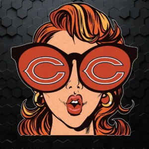 Just A Girl In Love With Her Chicago Bears SVG Cut File