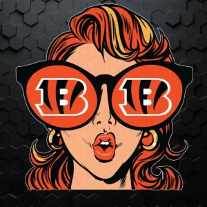 bold and modern with a vintage twist Bengals classic SVG design showing excitement for Cricut and Silhouette cutting machines