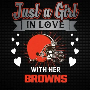 modern with a playful vintage touch Browns classic SVG design showing joy and pride for Cricut and Silhouette cutting machines