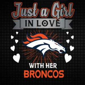 modern with a playful vintage touch Broncos classic SVG design showing joy and pride for Cricut and Silhouette cutting machines
