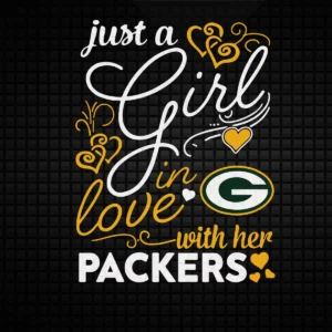 modern with a playful vintage touch Packers classic SVG design showing joy and pride for Cricut and Silhouette cutting machines