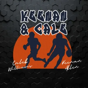 Keenan and Cale Funny Bears Football SVG