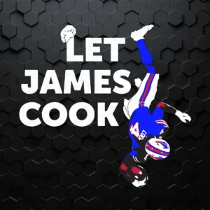 Let James Cook Buffalo Bills SVG Digital Download